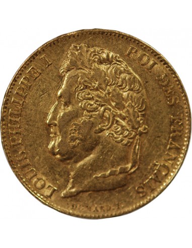 LOUIS PHILIPPE﻿ - 20 FRANCS OR 1840 A PARIS