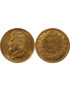 LOUIS PHILIPPE﻿ - 20 FRANCS OR 1840 A PARIS 2