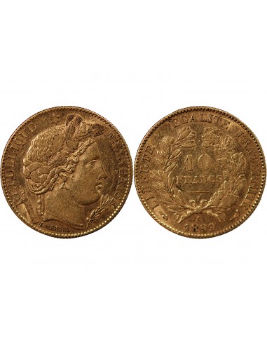 IIIe REPUBLIQUE, CERES - 10 FRANCS OR 1899 A PARIS﻿