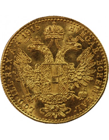 AUTRICHE, FRANCOIS JOSEPH Ier - DUCAT OR 1915