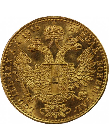 AUTRICHE, FRANCOIS JOSEPH Ier - DUCAT OR 1915