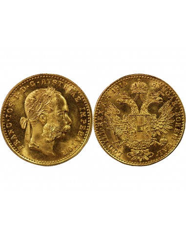 AUTRICHE, FRANCOIS JOSEPH Ier - DUCAT OR 1915