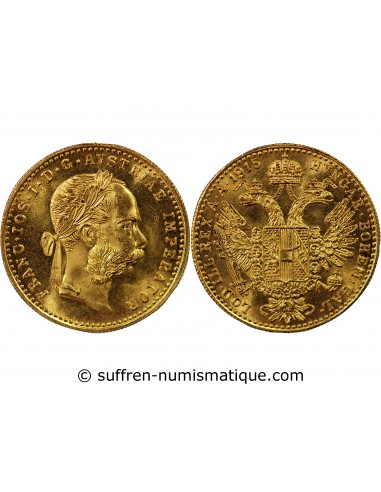 AUTRICHE, FRANCOIS JOSEPH Ier - DUCAT OR 1915