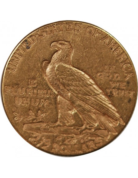 USA, INDIEN - 2 1/2 DOLLARS OR 1914 PHILADELPHIE