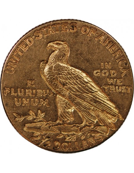 USA, INDIEN - 2 1/2 DOLLARS OR 1914 PHILADELPHIE