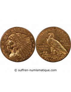 USA, INDIEN - 2 1/2 DOLLARS OR 1914 PHILADELPHIE