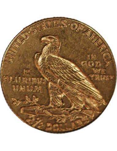 USA, INDIEN - 2 1/2 DOLLARS OR 1915 PHILADELPHIE