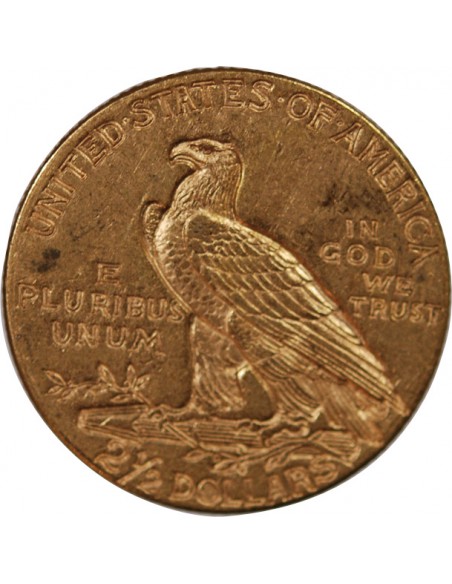 USA, INDIEN - 2 1/2 DOLLARS OR 1913 PHILADELPHIE