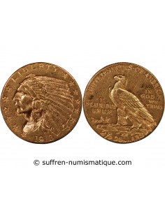 USA, INDIEN - 2 1/2 DOLLARS OR 1913 PHILADELPHIE