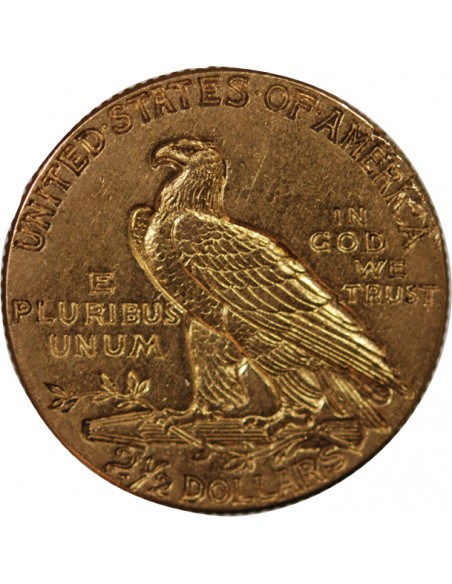 USA, INDIEN - 2 1/2 DOLLARS OR 1913 PHILADELPHIE