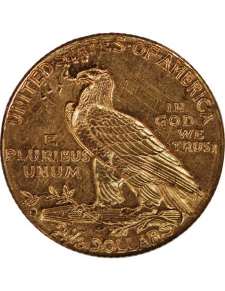 USA, INDIEN - 2 1/2 DOLLARS OR 1925 D DENVER