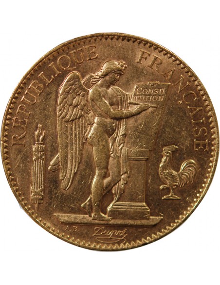 GENIE - 100 FRANCS OR 1912 "Liberté Egalité Fraternité"﻿"﻿