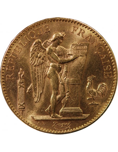 GENIE - 100 FRANCS OR 1912 "Liberté Egalité Fraternité"﻿"﻿