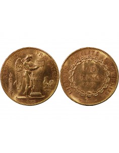 GENIE - 100 FRANCS OR 1912 "Liberté Egalité Fraternité"﻿"﻿ 2