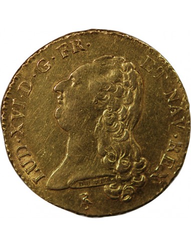 LOUIS XVI - DOUBLE LOUIS D'OR 1786 A PARIS﻿