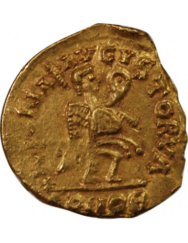 WISIGOTHS - TRIENS PSEUDO-IMPERIAL OR, AU NOM D'ANASTASE, 500-520