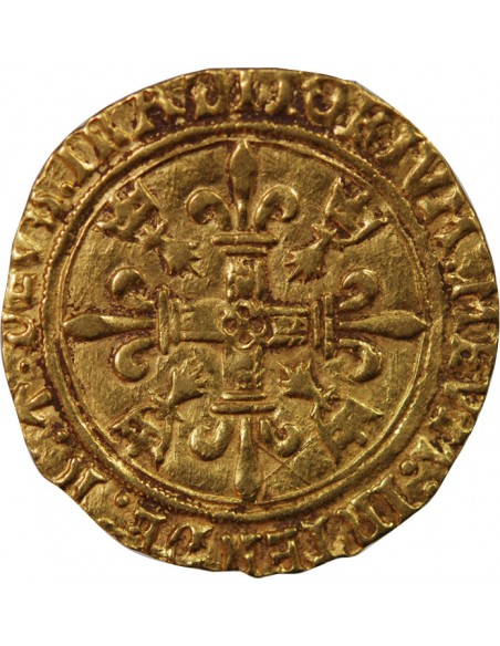 LOUIS XII - ECU D'OR AUX PORCS-EPICS DE BRETAGNE - 1498 / 1515 NANTES