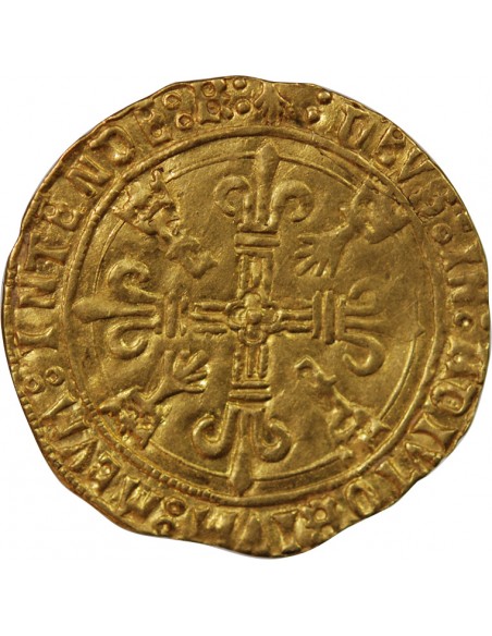 FRANCOIS Ier - ECU D'OR AU SOLEIL DE BRETAGNE - 1515/1540, R RENNES