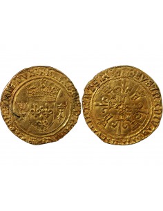 François Ier 1 ecu d'or Or 1515-1540 T Nantes 2