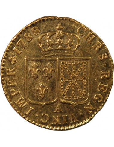 LOUIS XVI - LOUIS D'OR 1788 A PARIS