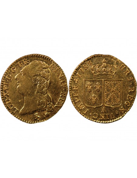 LOUIS XVI - LOUIS D'OR 1788 A PARIS