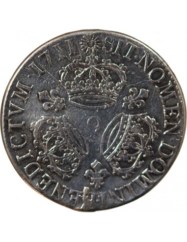 LOUIS XIV - ECU AUX TROIS COURONNES - 1711 9 RENNES
