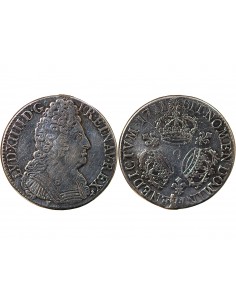LOUIS XIV - ECU AUX TROIS COURONNES - 1711 9 RENNES 2