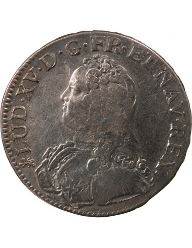 LOUIS XV - ECU AUX RAMEAUX D'OLIVIER - 1726 T NANTES