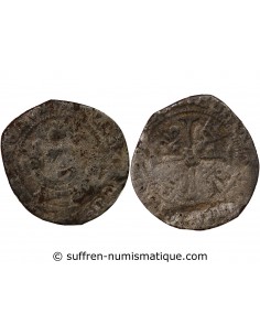 BRETAGNE, CHARLES VIII - LIARD AU DAUPHIN - 1492/1498, RENNES