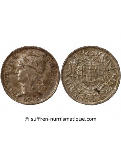 PORTUGAL - 10 CENTAVOS ARGENT - 1915, LISBONNE