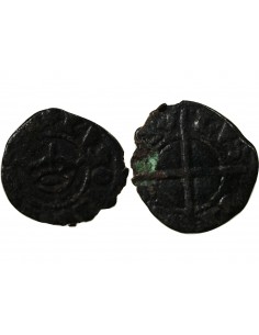 LOUIS XI - OBOLE TOURNOIS, 2nd TYPE - 1467/1483 2