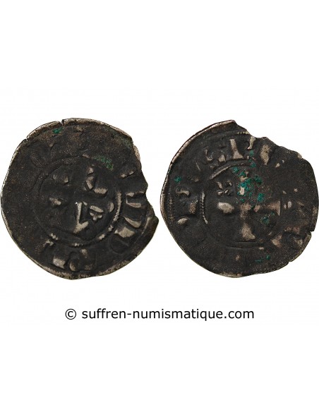 PHILIPPE IV LE BEL - DOUBLE TOURNOIS 1295 / 1303