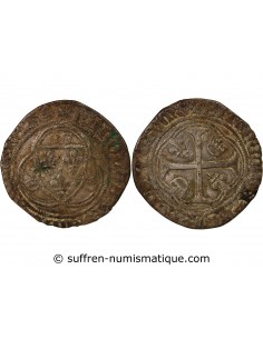 CHARLES VIII - BLANC A LA COURONNE - 1488 / 1498, BORDEAUX