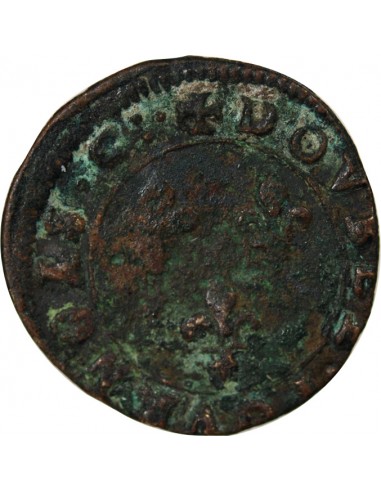 LA LIGUE, HENRI III (POSTHUME) - DOUBLE TOURNOIS - M TOULOUSE, SANS DATE