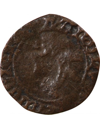 CHARLES VIII - LIARD AU DAUPHIN, 2e TYPE - 1488-1498