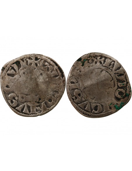LOUIS VIII / IX - DENIER TOURNOIS - 1223 / 1245