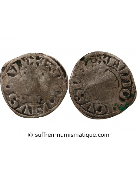 LOUIS VIII / IX - DENIER TOURNOIS - 1223 / 1245