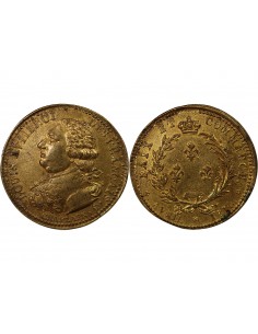 Louis XVIII Jeton Laiton 1814 2