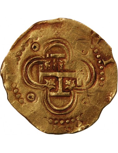 ESPAGNE, PHILIPPE II - 2 ESCUDOS OR 1566 / 1598 S SEVILLE