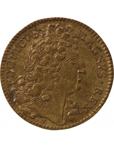 Louis XIV 1 jeton Cuivre N.d. (1699)