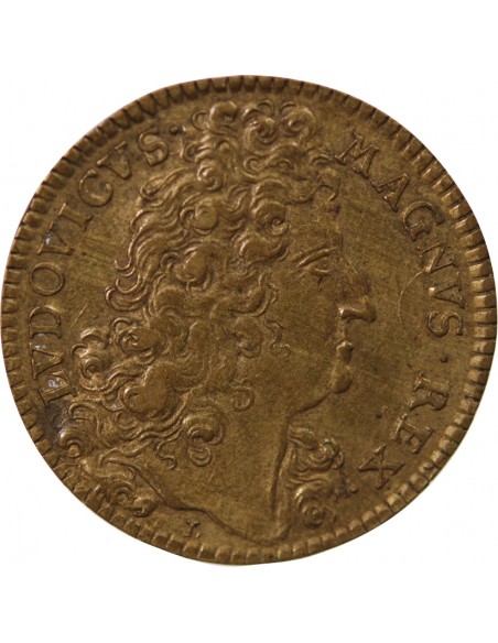 Louis XIV 1 jeton Cuivre N.d. (1699)