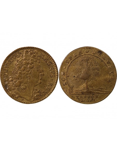 Louis XIV 1 jeton Cuivre N.d. (1699)