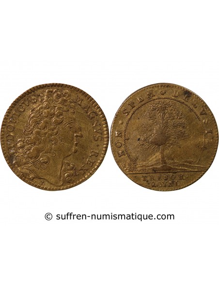 Louis XIV 1 jeton Cuivre N.d. (1699)