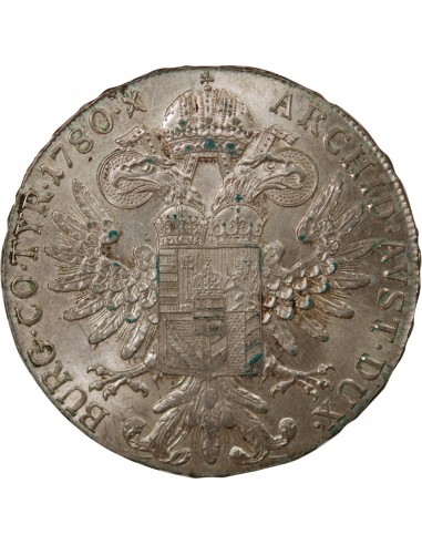 AUTRICHE, MARIE THERESE - THALER ARGENT - 1780 (Refrappe Post 1960, Vienne)
