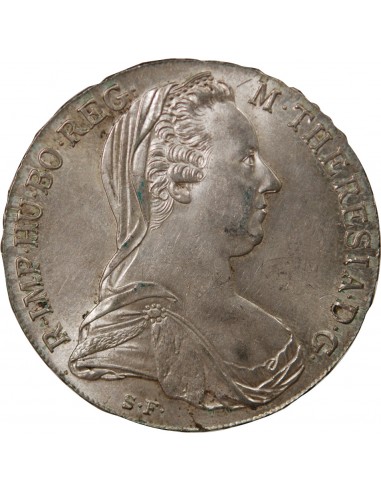 AUTRICHE, MARIE THERESE - THALER ARGENT - 1780 (Refrappe Post 1960, Vienne)