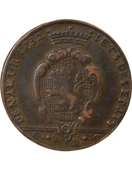 JETS DES ETATS DE NAMUR, CONRAD-ALBERT D'URSEL – JETON CUIVRE - 1732