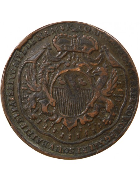 JETS DES ETATS DE NAMUR, CONRAD-ALBERT D'URSEL – JETON CUIVRE - 1732