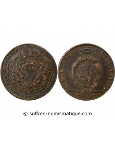 JETS DES ETATS DE NAMUR, CONRAD-ALBERT D'URSEL – JETON CUIVRE - 1732