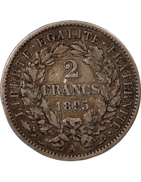 CERES - 2 FRANCS - 1895, A PARIS