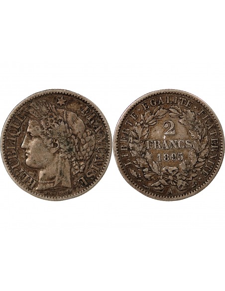CERES - 2 FRANCS - 1895, A PARIS